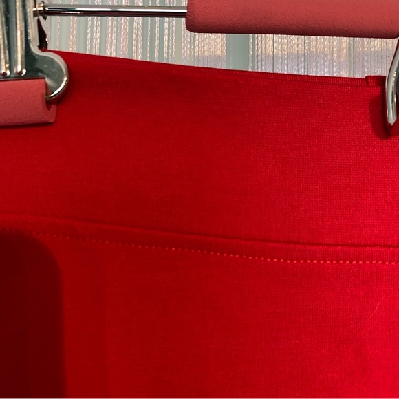 UK2LA Red MIDI Pencil Skirt NWT Size XS - Picture 5 of 16